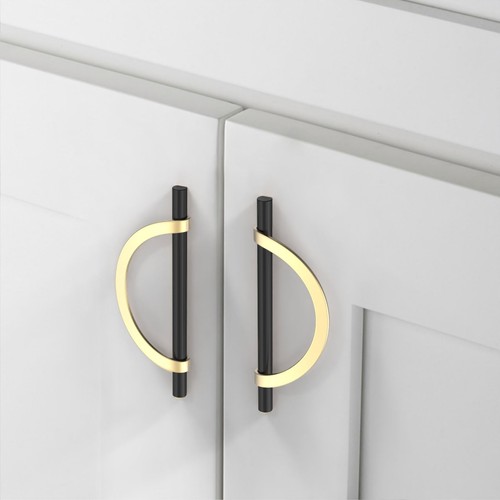 Pcs black brushed gold - black,