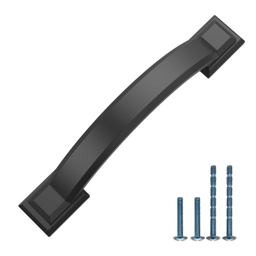 Matte black cabinet pulls - matte,